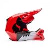 KASK MOTOCYKLOWY FOX V1 SHIELD FLUO RED L